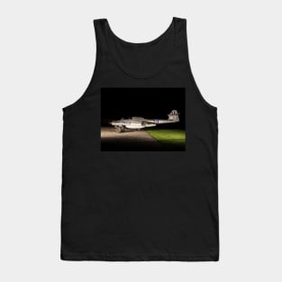 RAF Gloster Meteor at night Tank Top